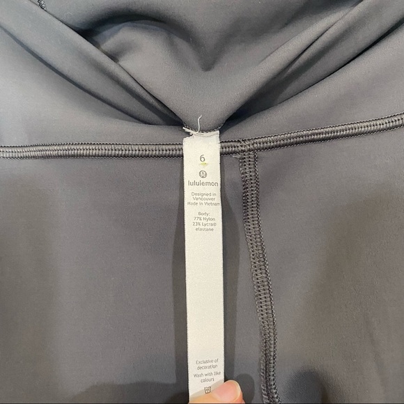 Lululemon In Movement 25” Titanium Grey 6 - Picture 5 of 7